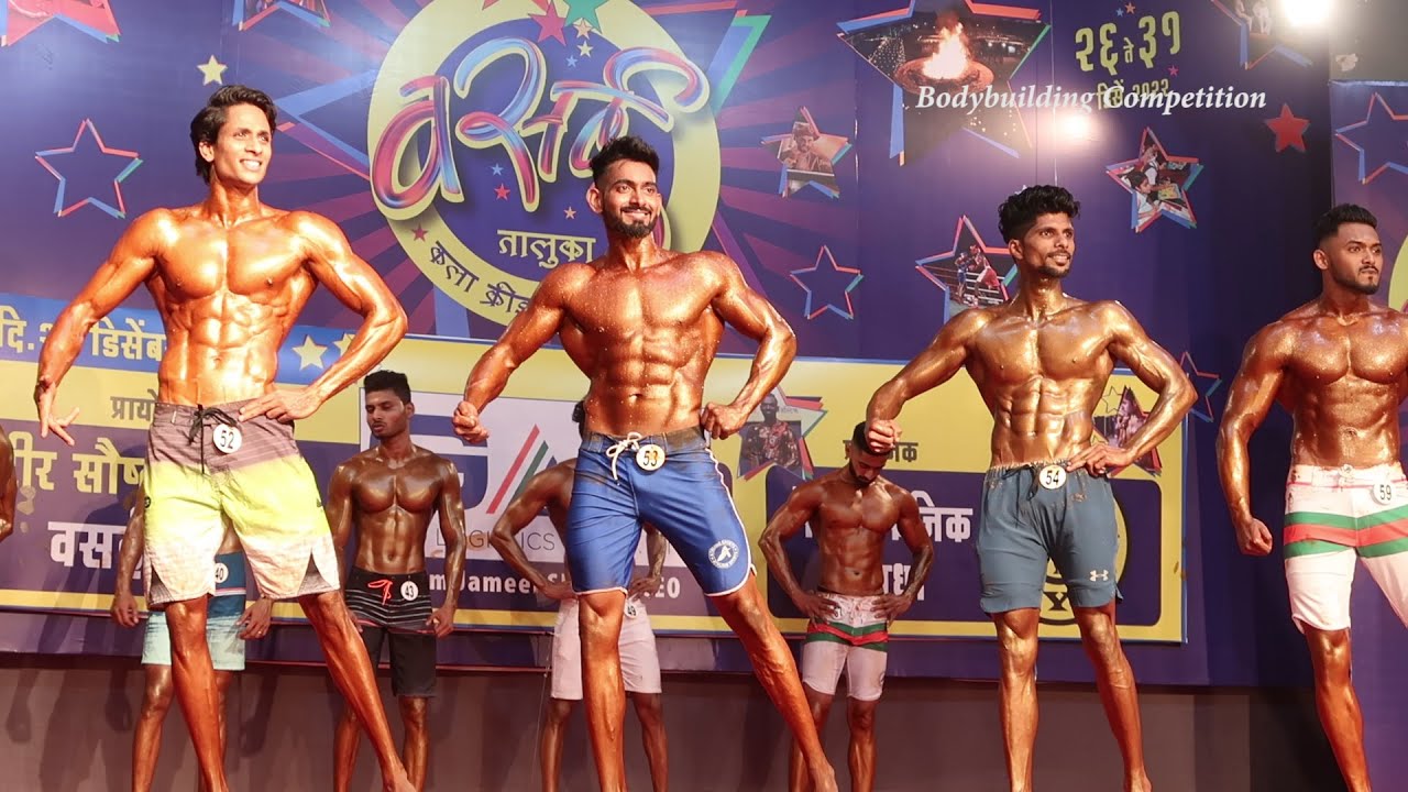 Vasai Shree 2022 Men's Physique Over 165CM Bodybuilding Competition