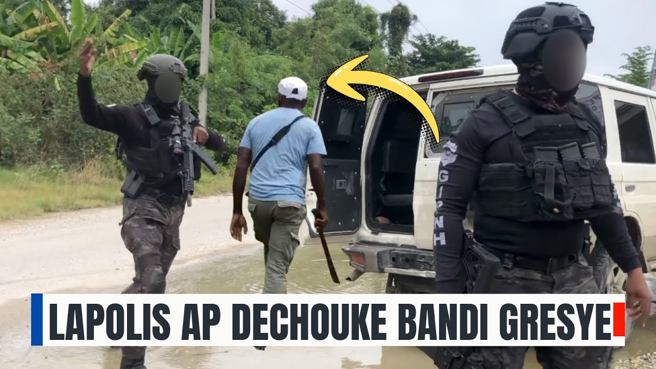 BÒN NOUVÈL ! Lapolis SWAT ak Popilasyon an kontinye ap dechouke BANDI Gresye yo, anpil deja tonbe