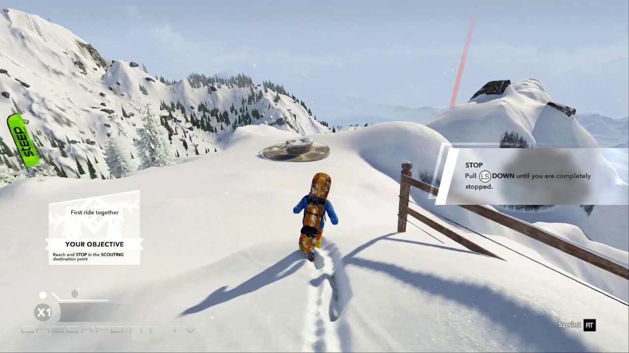 Steep Gameplay #01 The First Moments