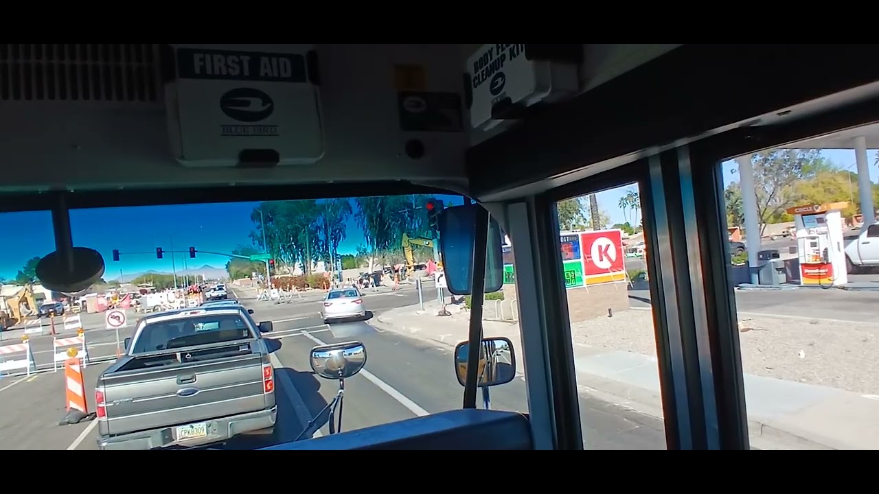 He had to go do a other route