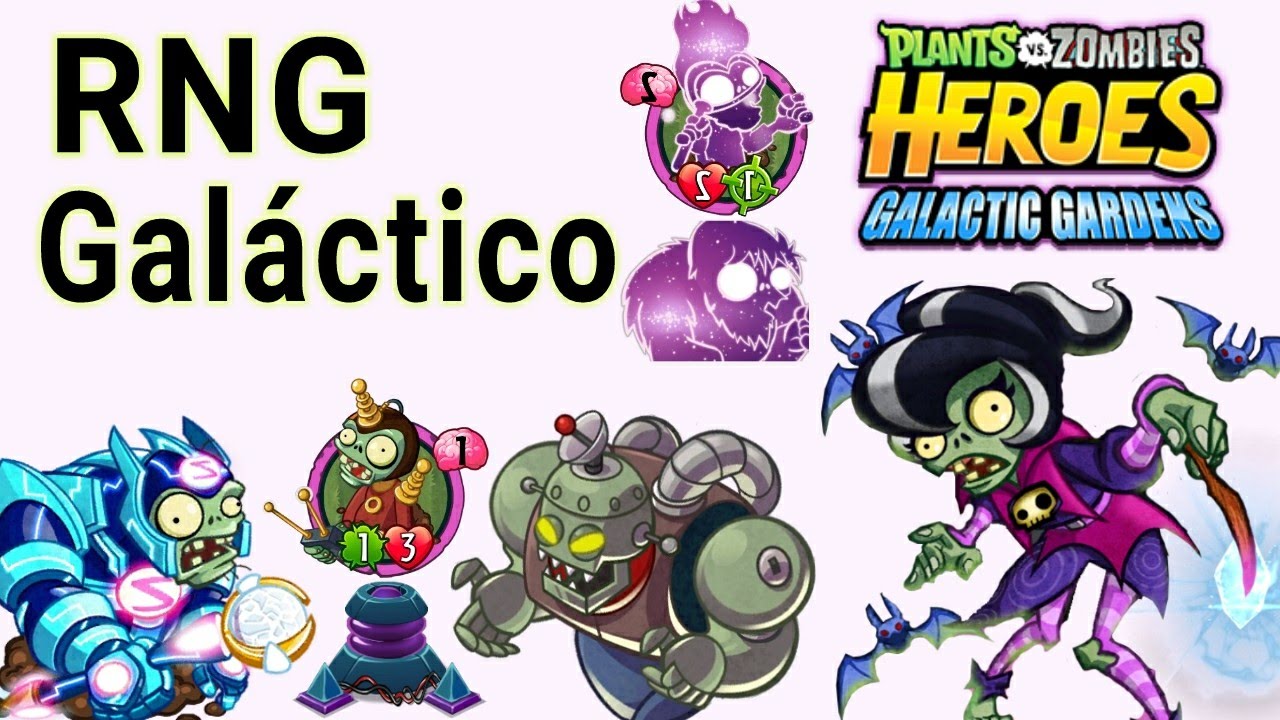 PvZ Heroes | La Bruja Inmorticia Mazo Galáctico RNG Imparable
