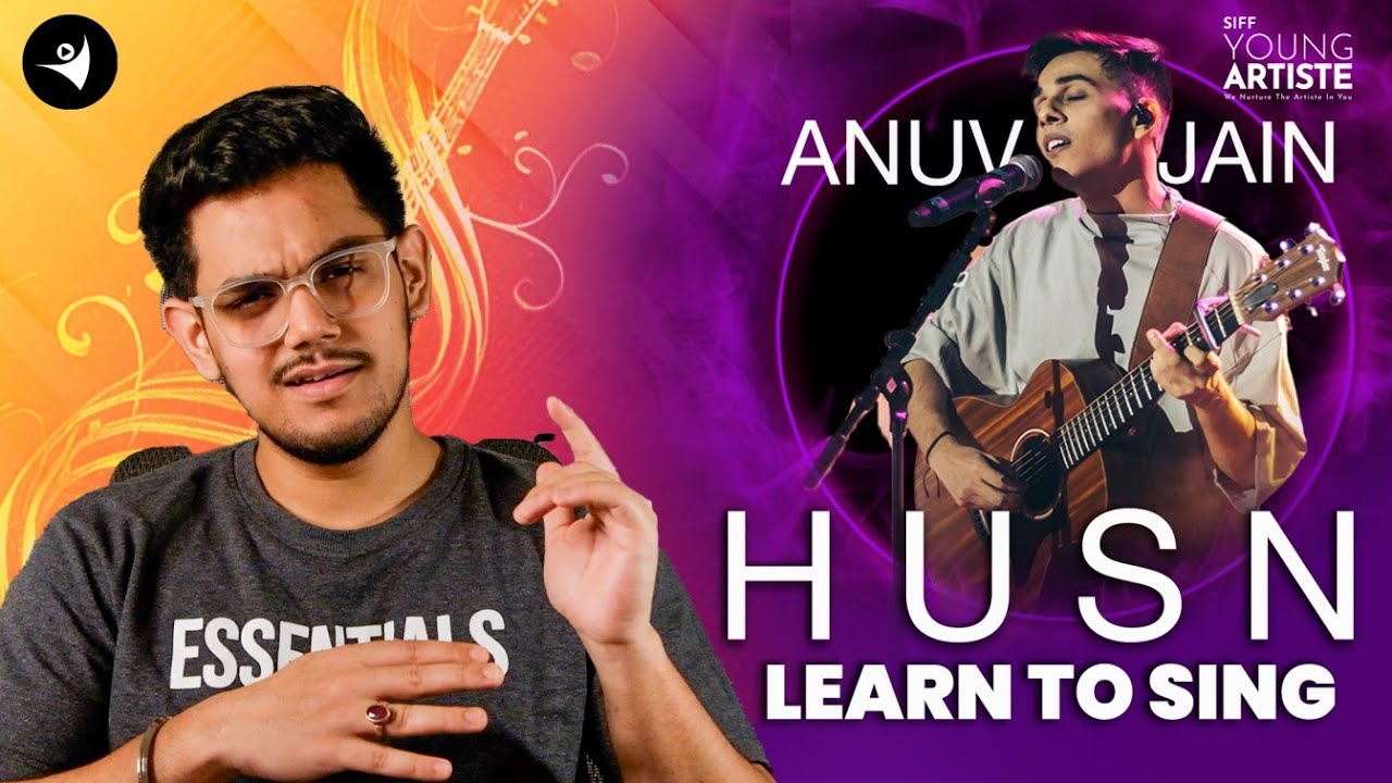 How to sing Husn | Anuv Jain | #learntosing #howtosing #viral