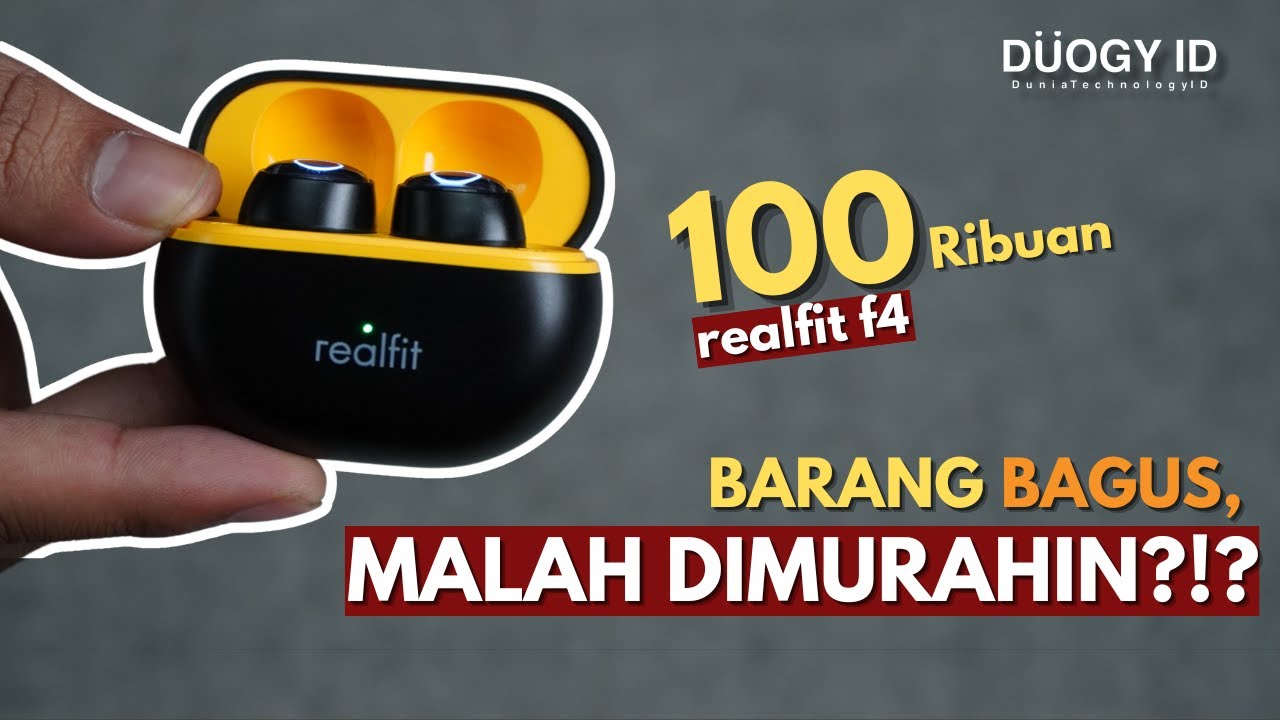 Cobaan apa lagi ini?!? TWS bagus kok malah dimurahin - Review Realfit F4 2025