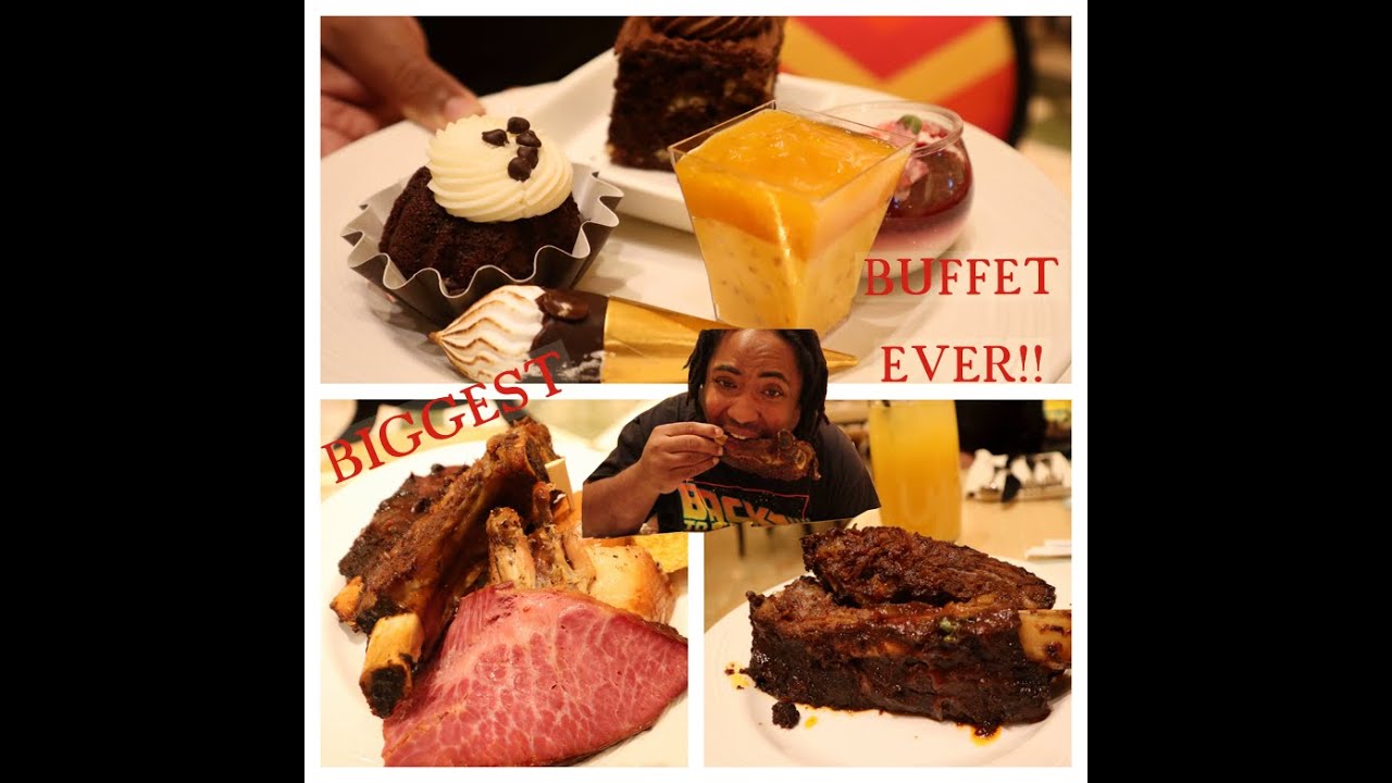 Jamaican Visits: Wynn Buffet, Las Vegas, NV. All You Can Eat😍 Part 3