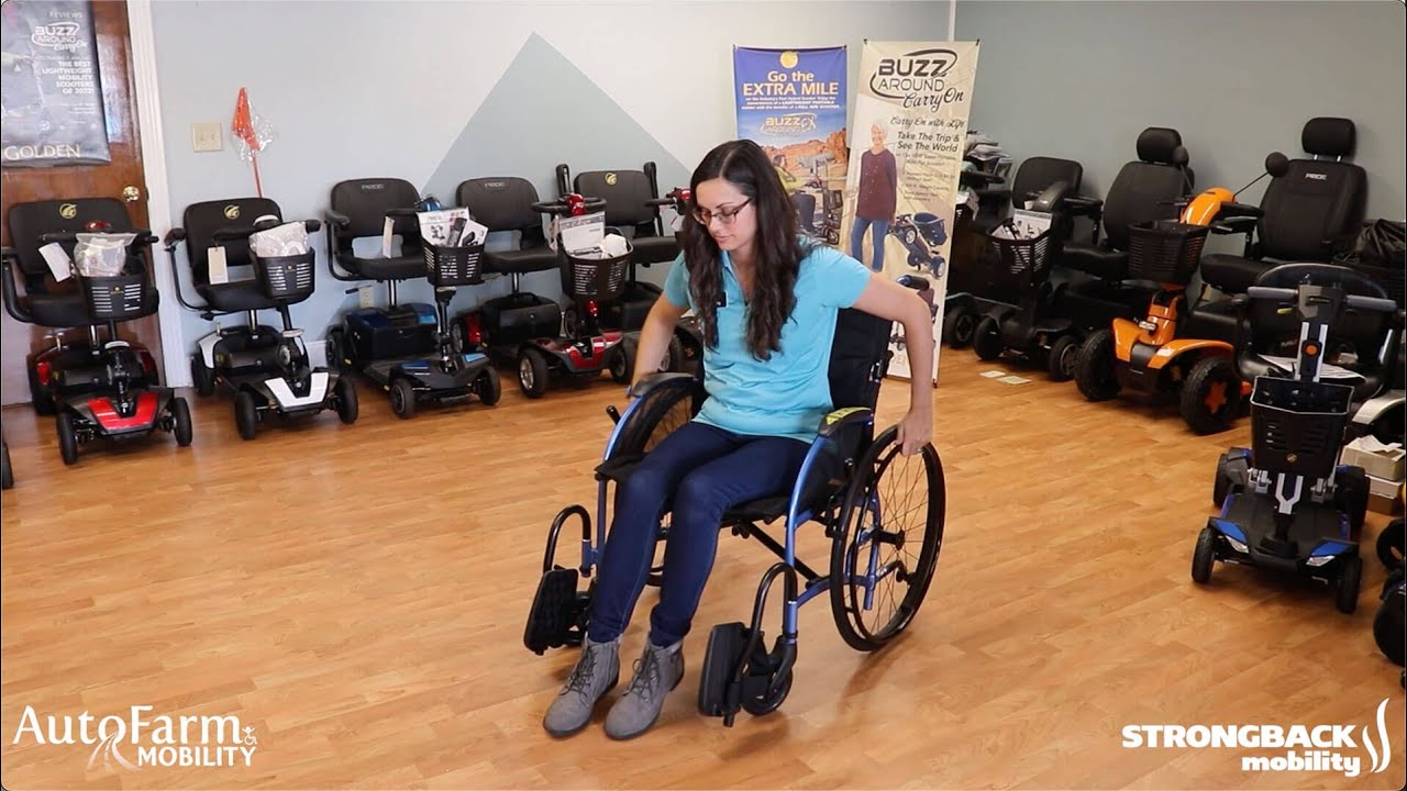 Strongback 20-Inch Manual Wheelchair | Ergonomic, Lightweight, and Comfortable