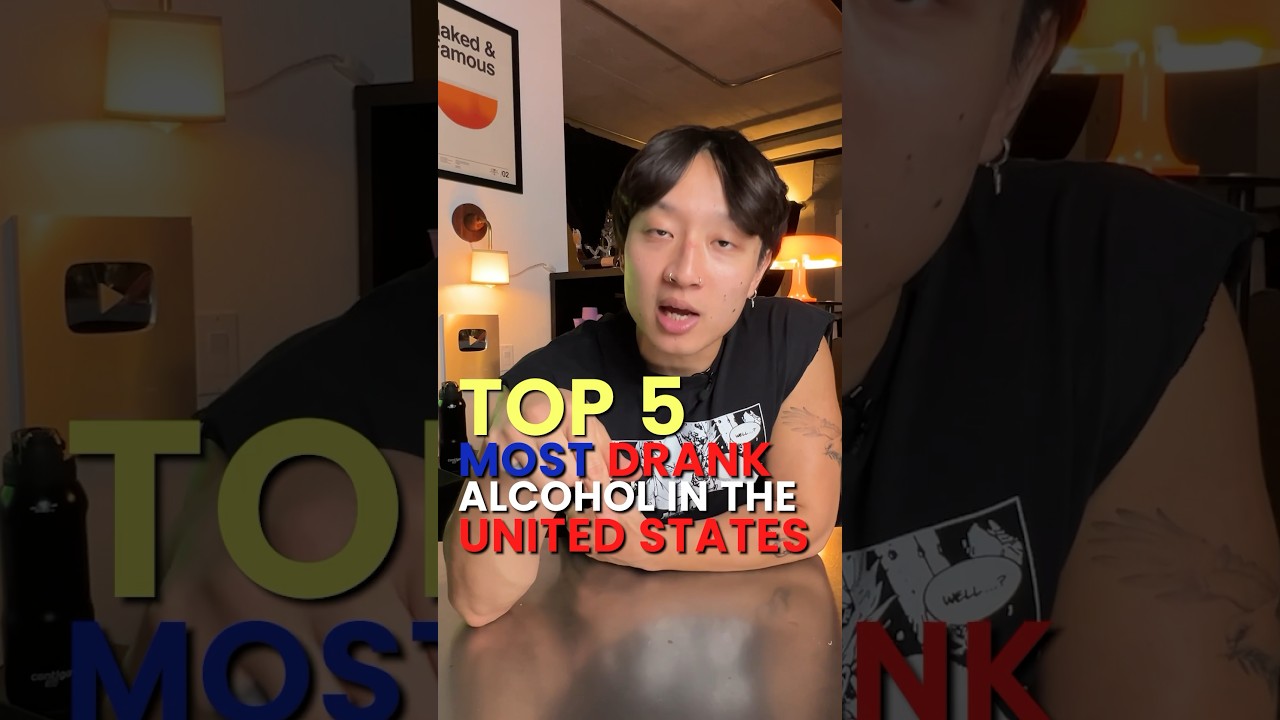 Топ-5 самых употребляемых алкогольных напитков в США #коктейли #бармен #барменство #миксология #б...