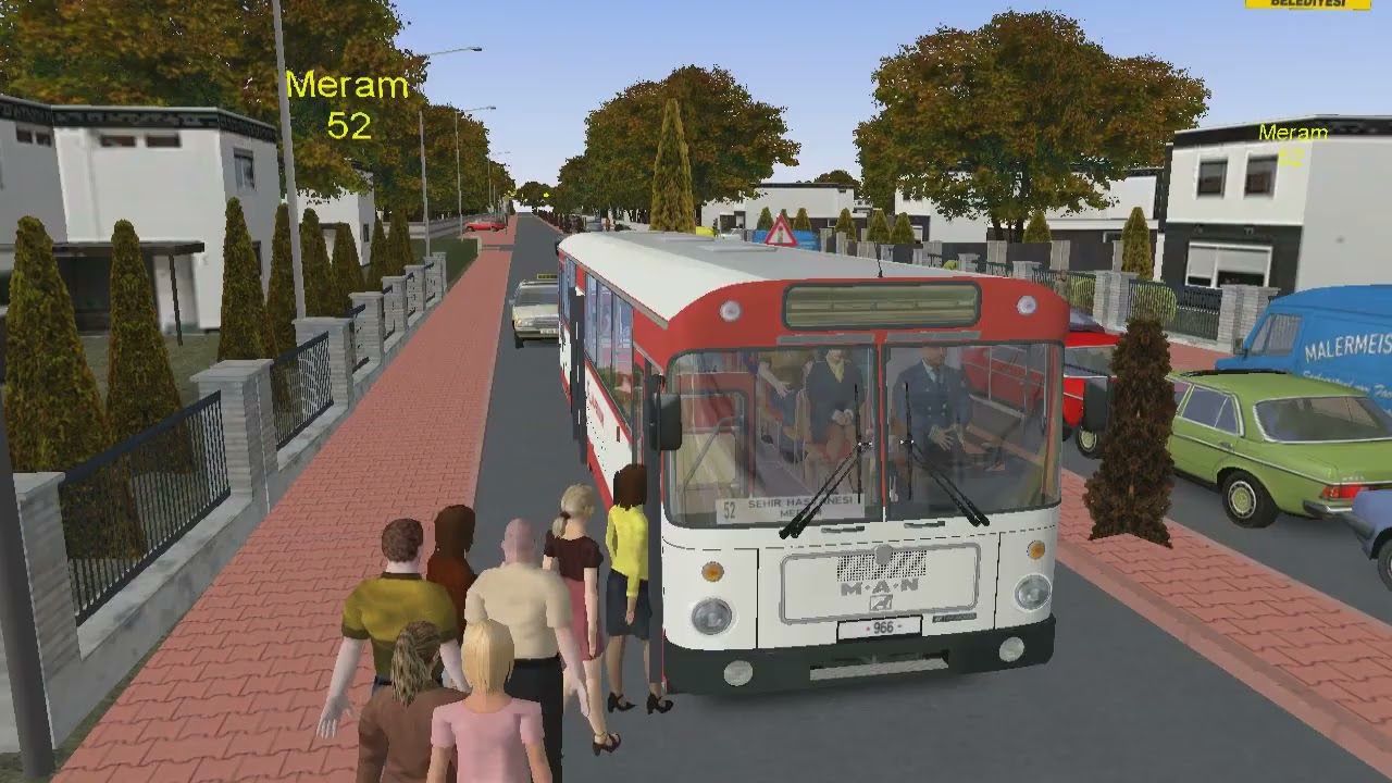 Omsi 2 Man SG SU220 KONYA HARİTASI. (İSTEK ÜZERİNE)