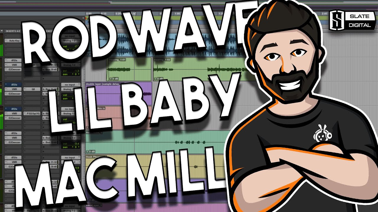 SLATE DIGITAL Rap Vocal Mix | ROD WAVE // LIL BABY // MAC MILLER Type | FULL PRO TOOLS SESSION