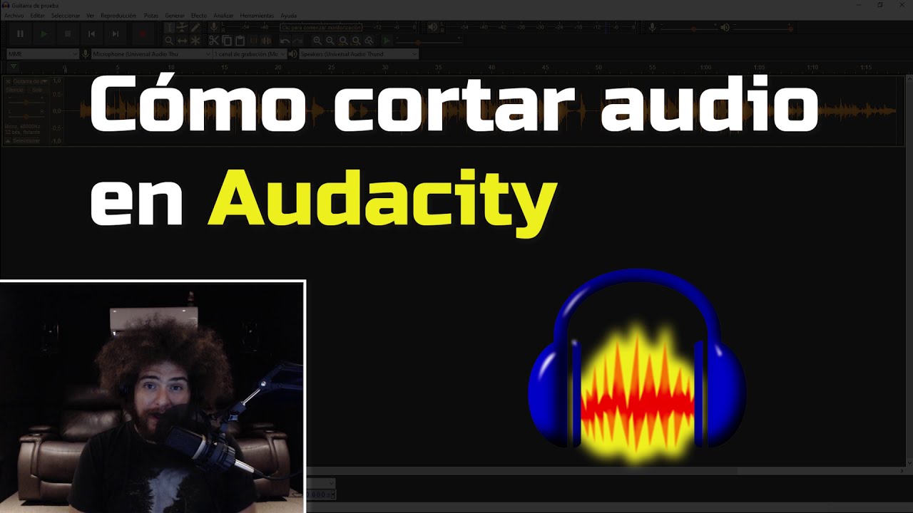 Cómo CORTAR audio en Audacity | Eliminando audio no deseado