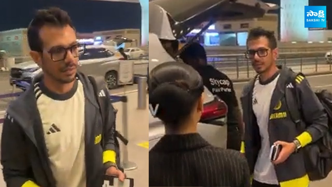 Yuzvendra Chahal Spotted at Airport Deparature | 