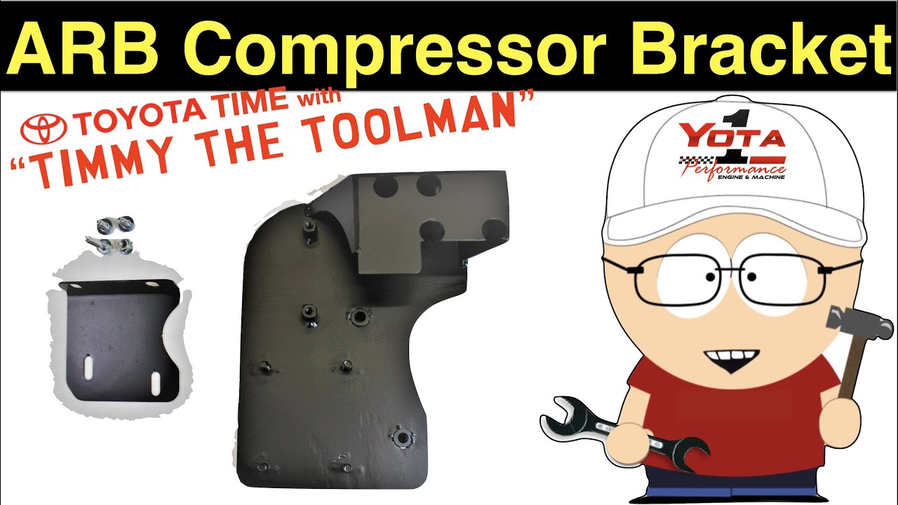 Yota 1 Performance ARB Air Compressor Bracket Install