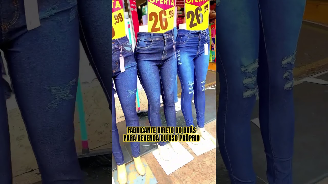 Fornecedor de Cal&ccedil;a Jeans no Br&aacute;s 😱 #atacado #moda #revenda #modafeminina #fornecedores #fornecedor