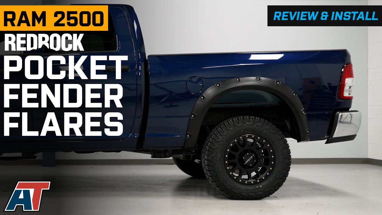 2019-2024 RAM 2500 RedRock Pocket Style Fender Flares Review & Install