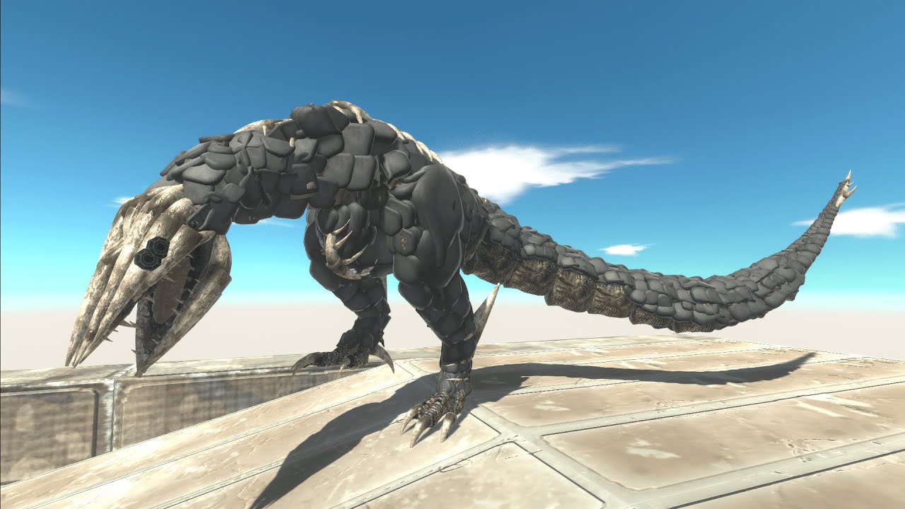 SKULL CRAWLER DEATH RUN 😱😱 ARBS animal revolt battle simulator