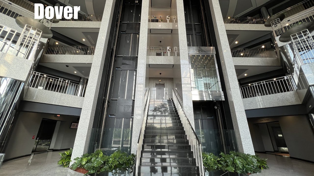 Glass Dover Traction Elevators at City Place 1 in Creve Coeur, MO