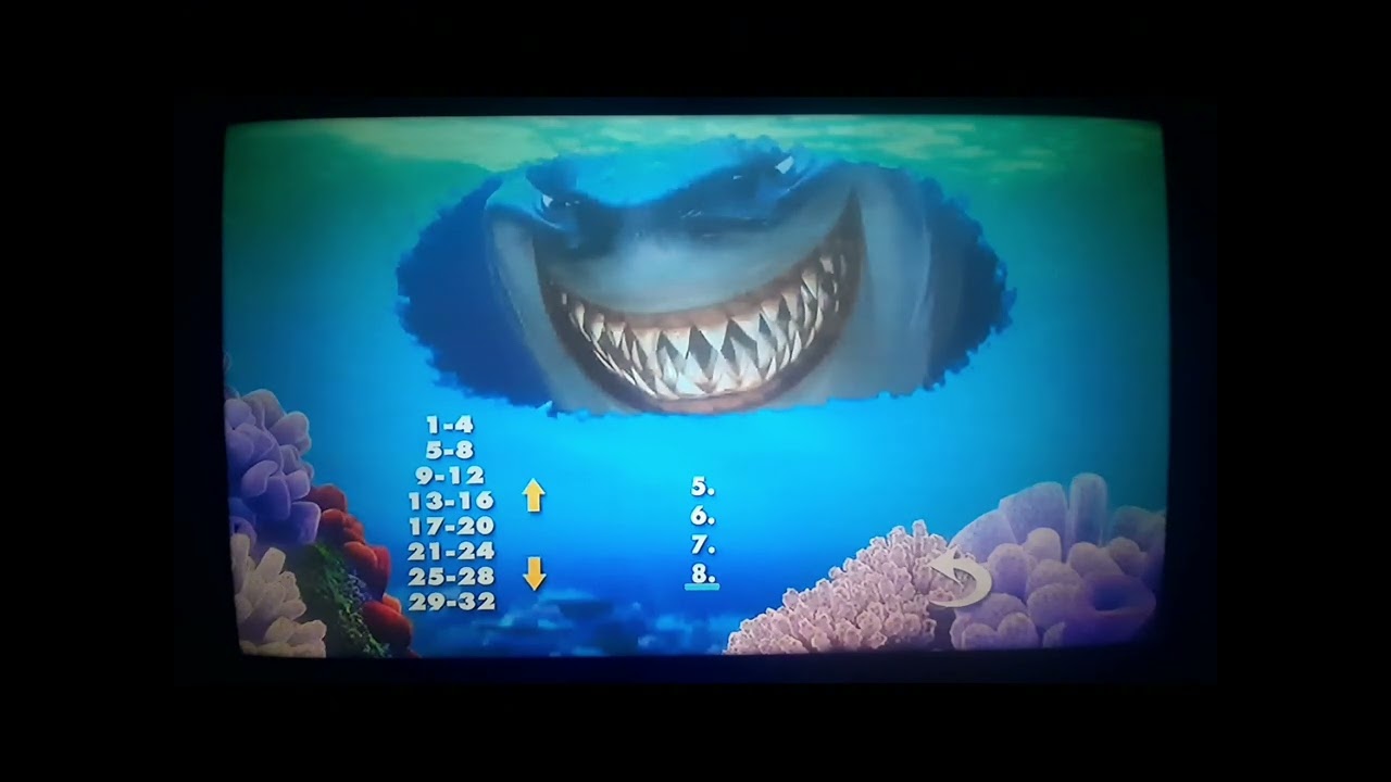 Buscando A Nemo DVD Menu (2003)