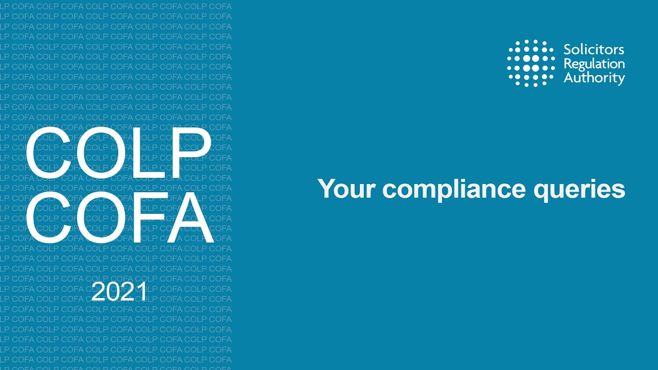 Your compliance queries (Compliance Officer Conference 2021)