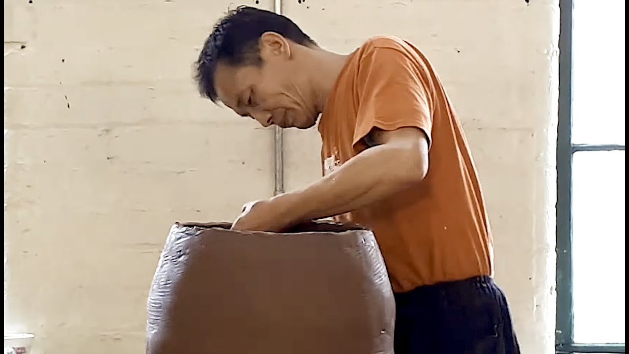 Onggi making using coils — Kanghyo Lee 이강효 full video