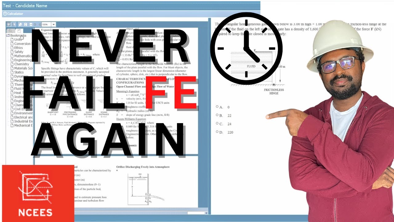 Don't write FE EXAM ! WITHOUT doing this FIRST