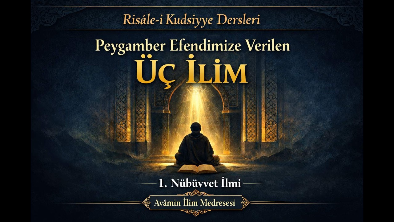 Risâle-i Kudsiyye | 18.Ders - 201.Beyt: Ledün ilmi gerektir Tarikat ehline