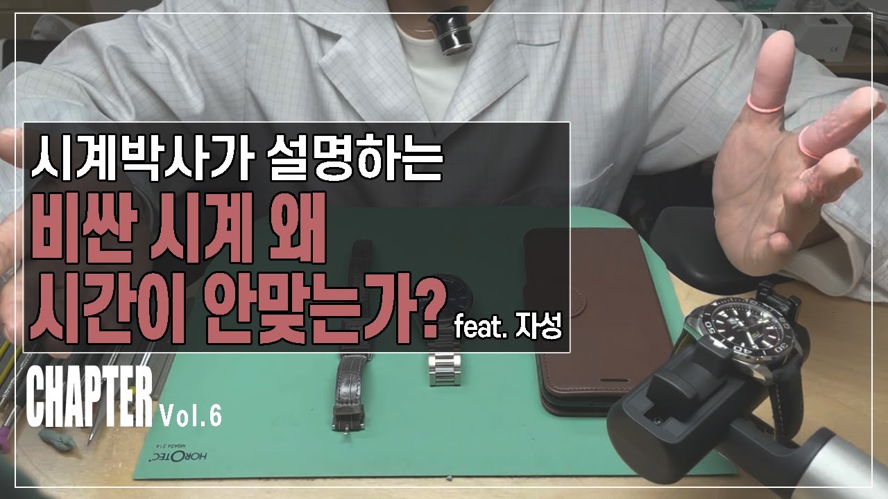 비싼 시계 왜 시간이 안맞는가? (feat. 자성) Chapter.6