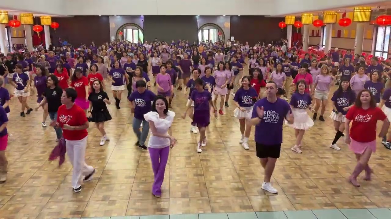 iDance Disco - Line dance (Lilian Lo & Fred Whitehouse) UCWDC 2025 Newcomer Stage competition dance