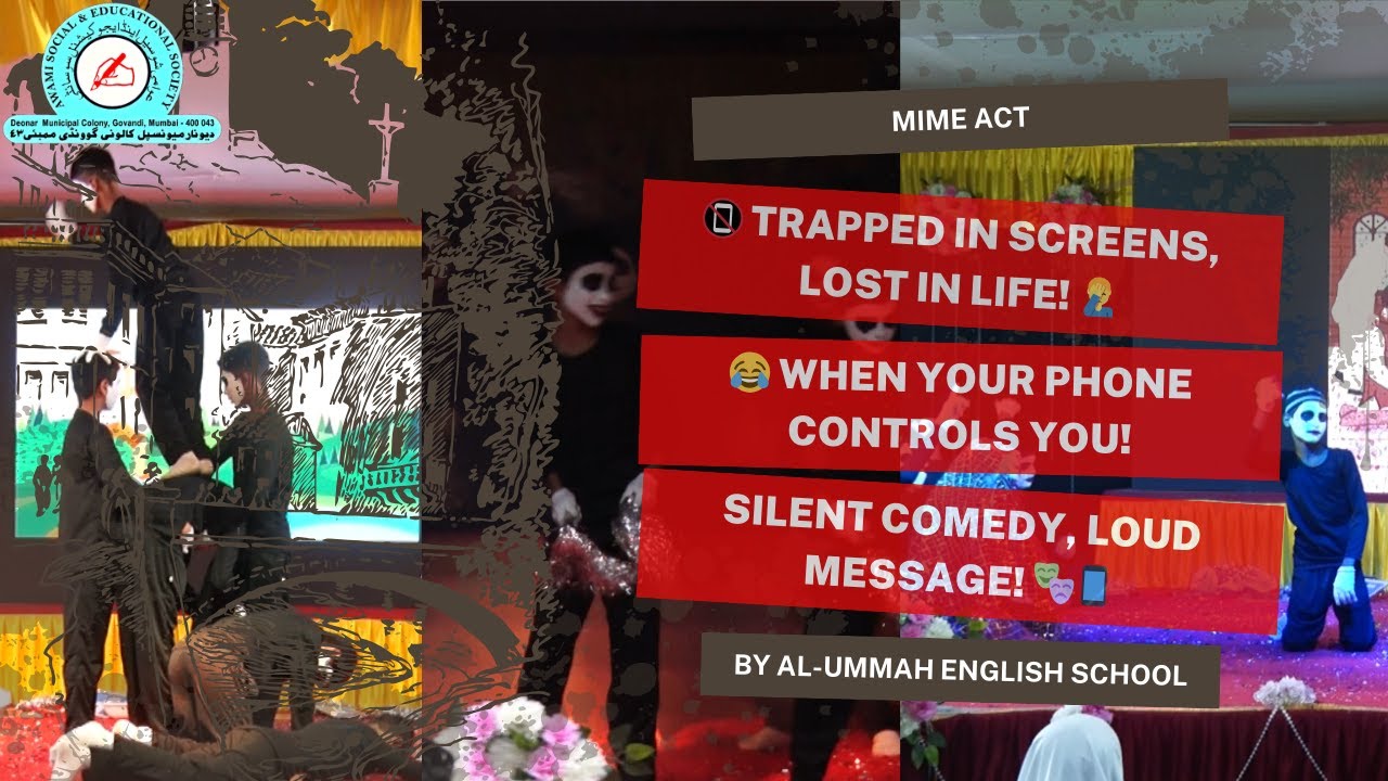 Screen Slaves: Mime Act Highlighting Mobile Dependence, LOL! The Funny Truth About Mobile Addiction.