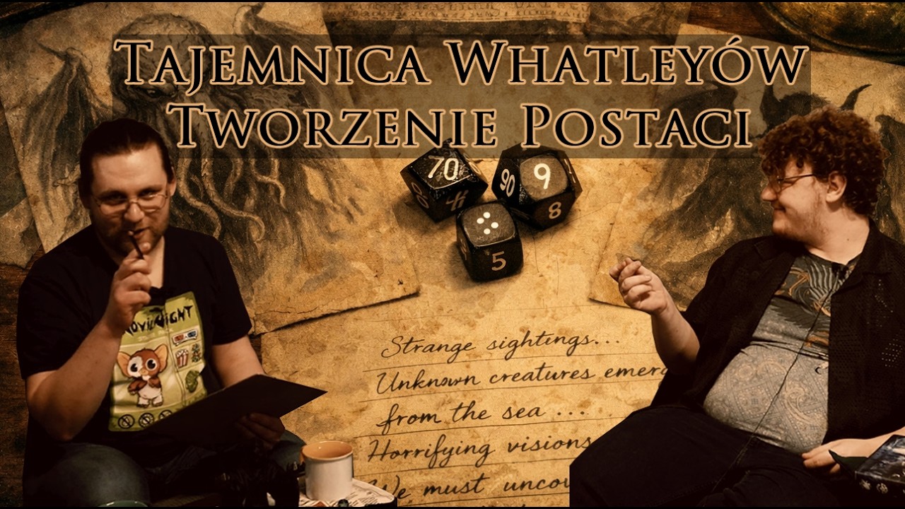 00. Tajemnica Whatleyów - Zew Cthulhu 7ed - Tworzenie postaci