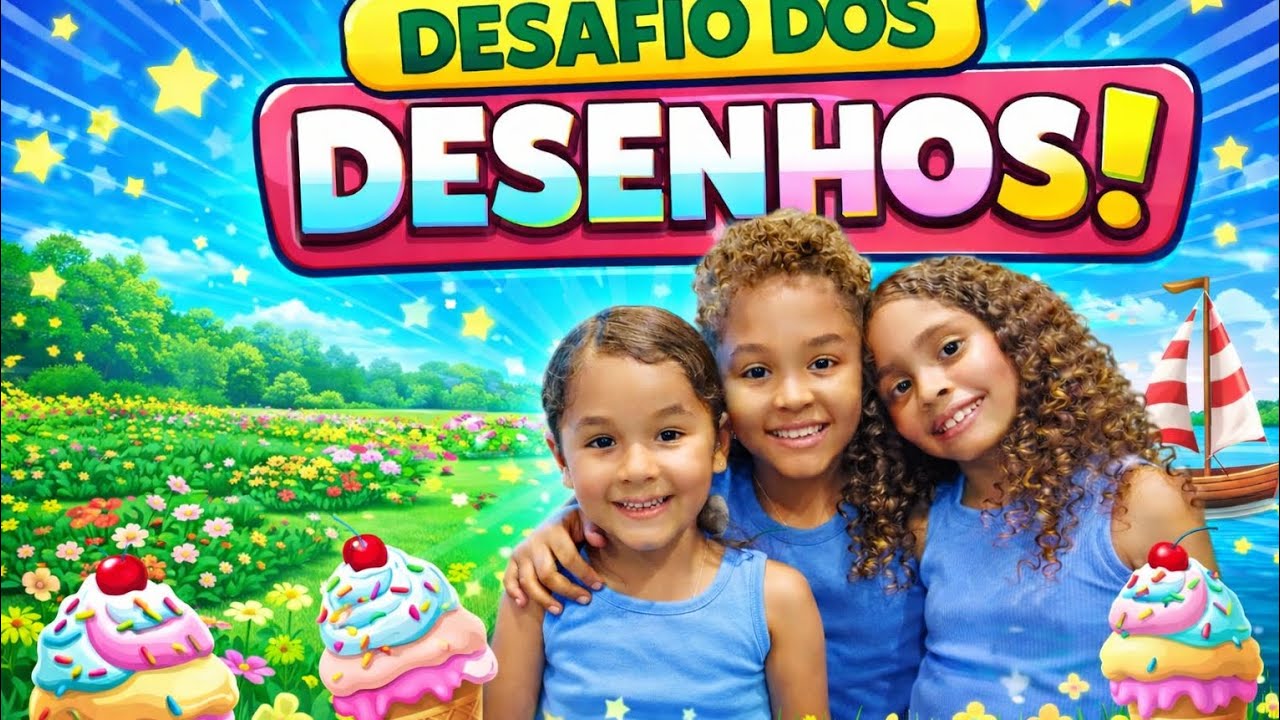 Desafio dos desenhos - quem fizer o desenho mais bonito ganha 100 reais