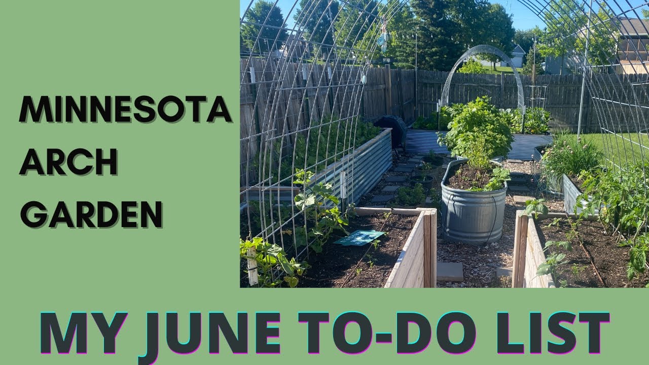 Garden To-Do List in June