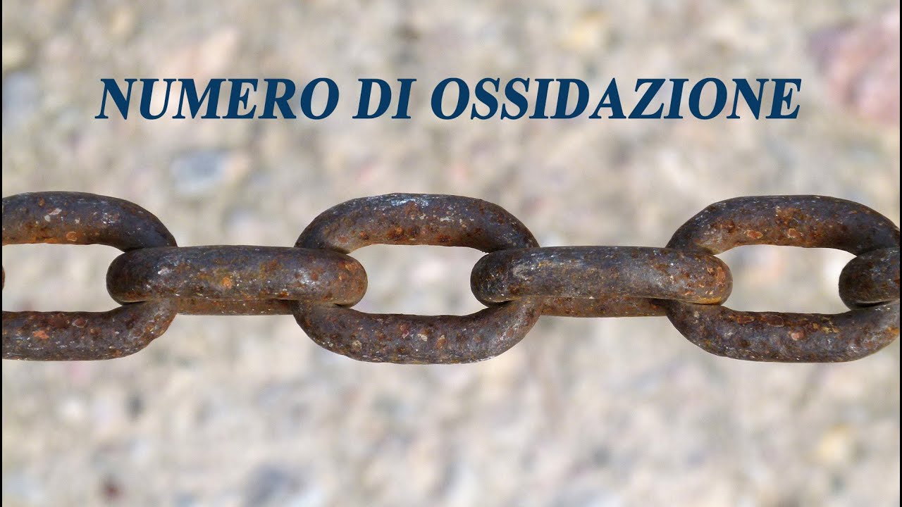 Numero di ossidazione e valenza