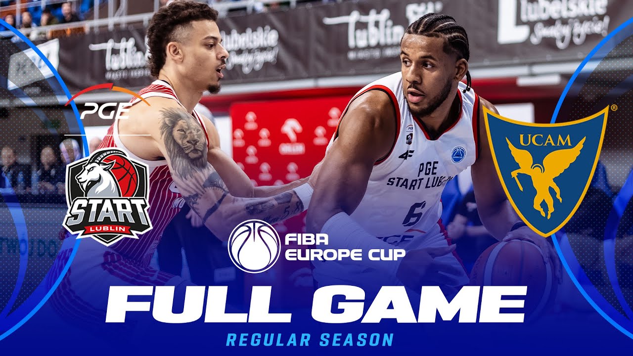 Regular Season | PGE Start Lublin v UCAM Murcia | Full Basketball Game | FIBA Europe Cup 2025-26
