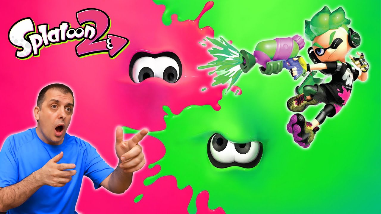 Splatoon 2 EDU y ABY vs ABRELO GAME. Más pintura!!