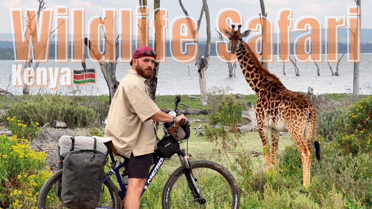 I went ALONE on a Wildlife Safari - Crescent Island, Kenya🇰🇪