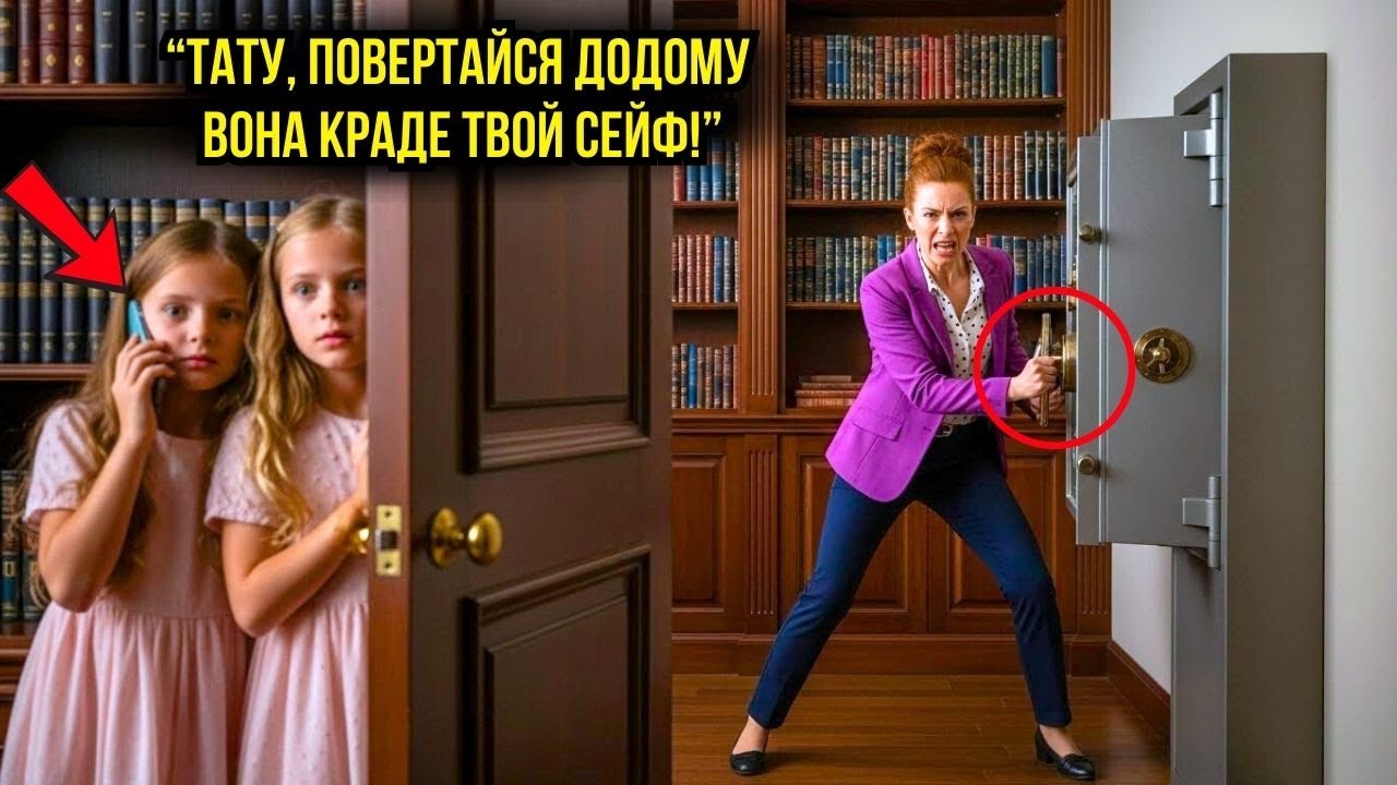 Близнючки телефонують своєму батькові-мільйонеру, звинувачуючи мачуху: 