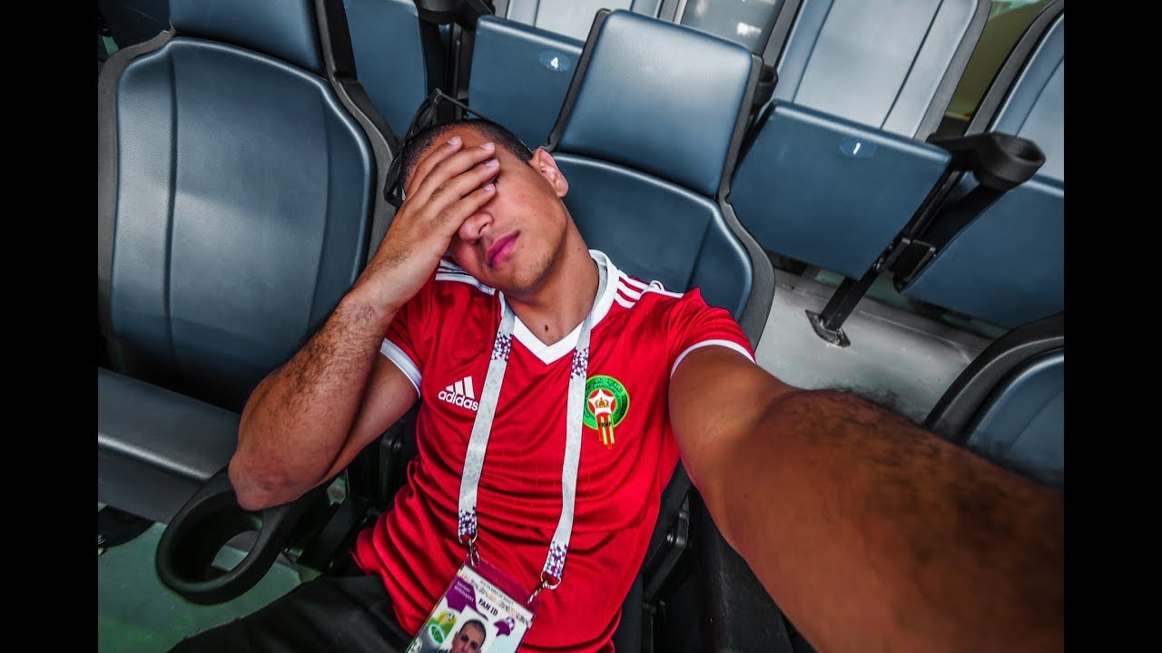 VLOG 90 - #TORUSSIAKAMLINE هزيمة حزينة ضد الايران 1 0 المغرب في سانبيترسبورك - NEVER GIVE UP