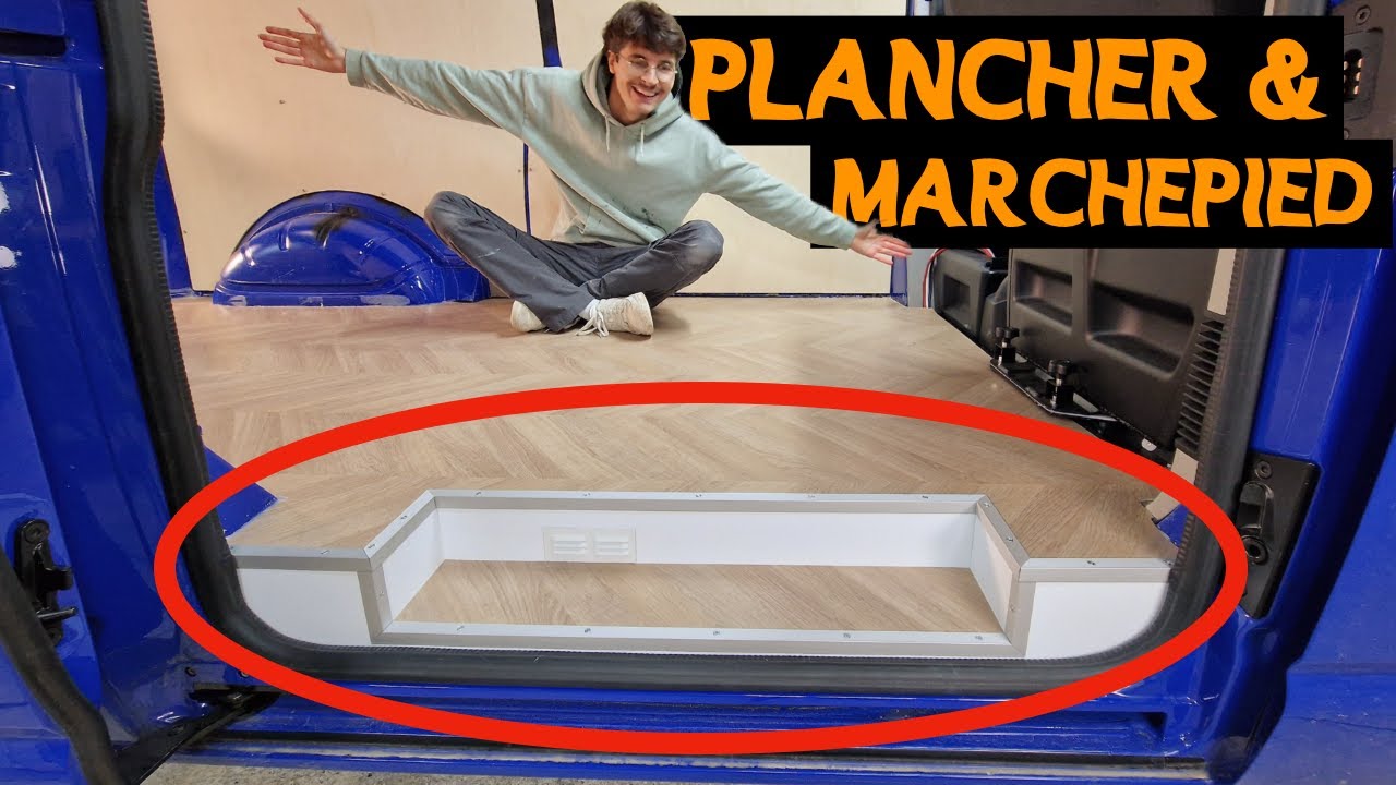 Fabriquer un plancher et un marchepied sur-mesure pour un van VW T5 T6