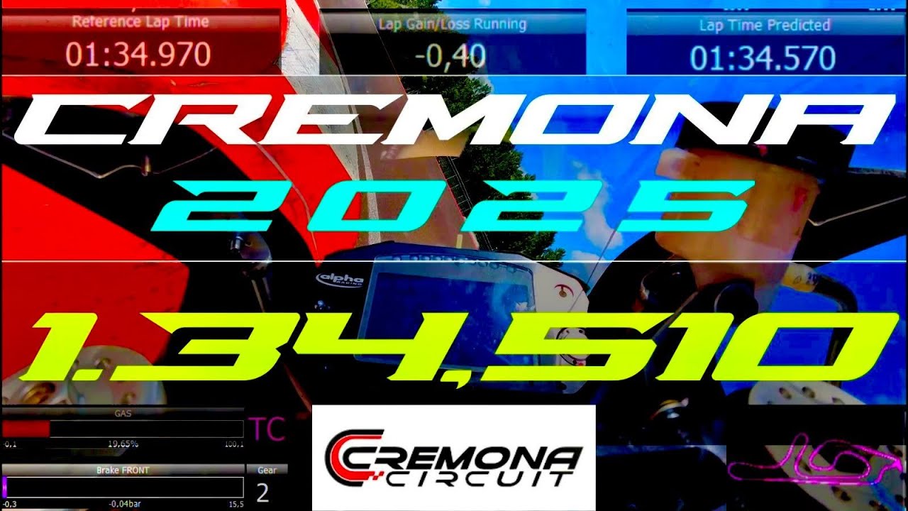 Cremona Circuit on board 1,34