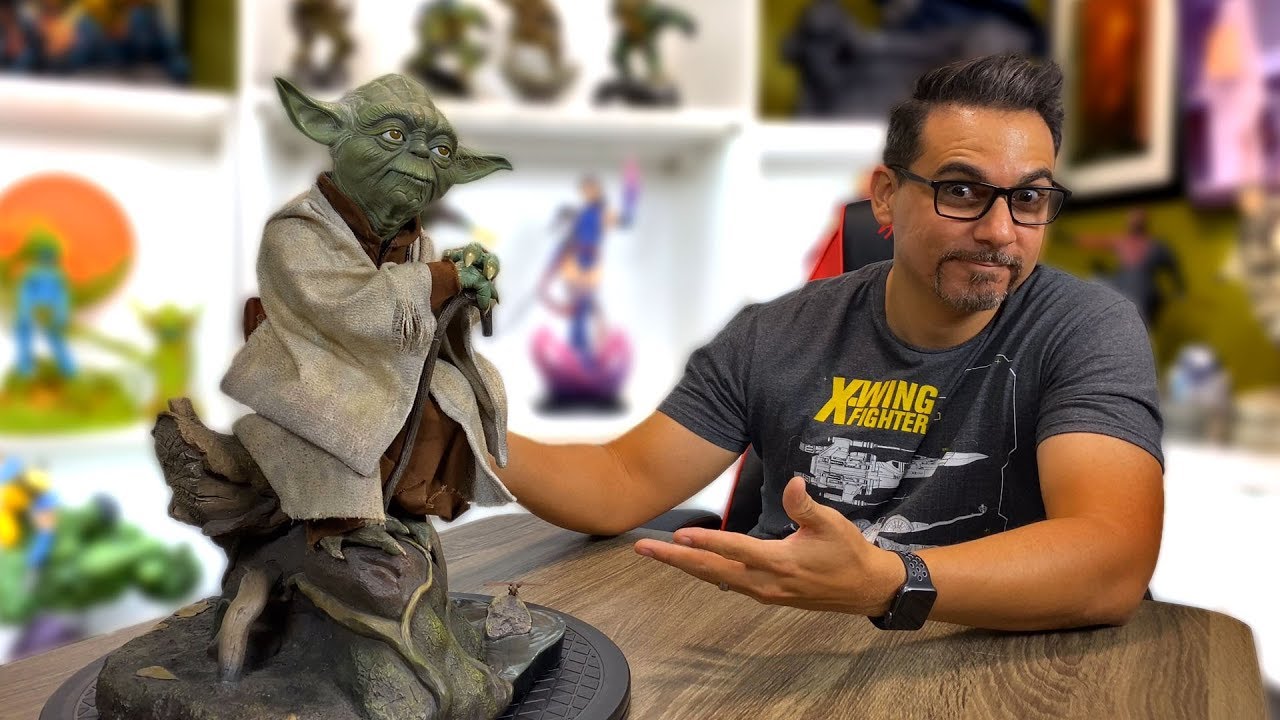 Unboxing the Sideshow Yoda Legendary Scale Statue Star Wars