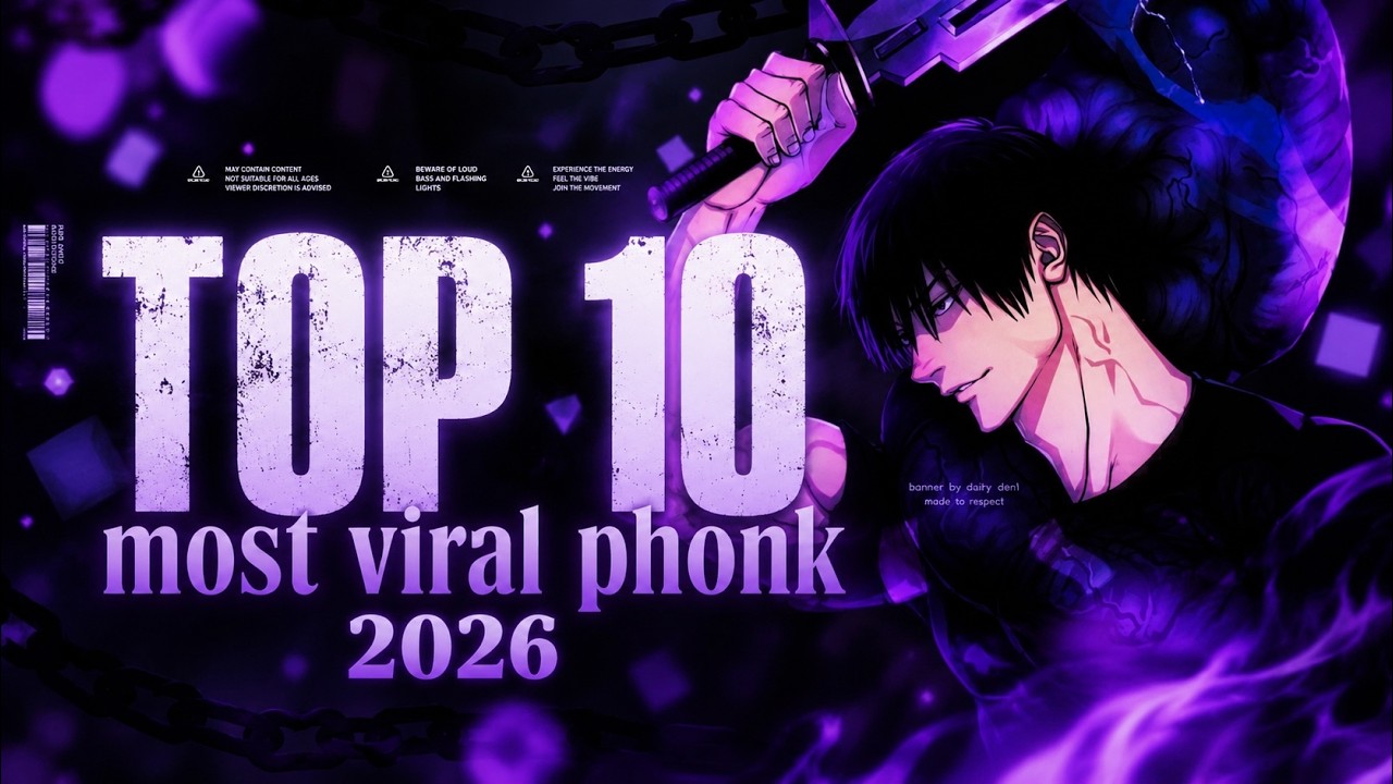TOP 10 MOST VIRAL PHONK/FUNK 2026