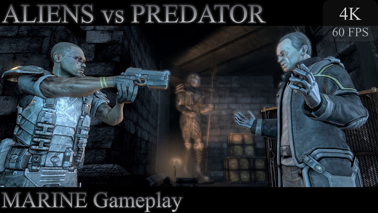 Aliens vs Predator Gameplay Part 3 Marine Campaign [4K 60fps]