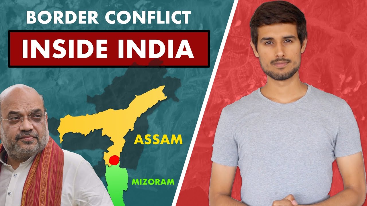 Assam Mizoram Border Issue | History of Mizoram | Assam CM | Dhruv Rathee ft @mohak_mangal