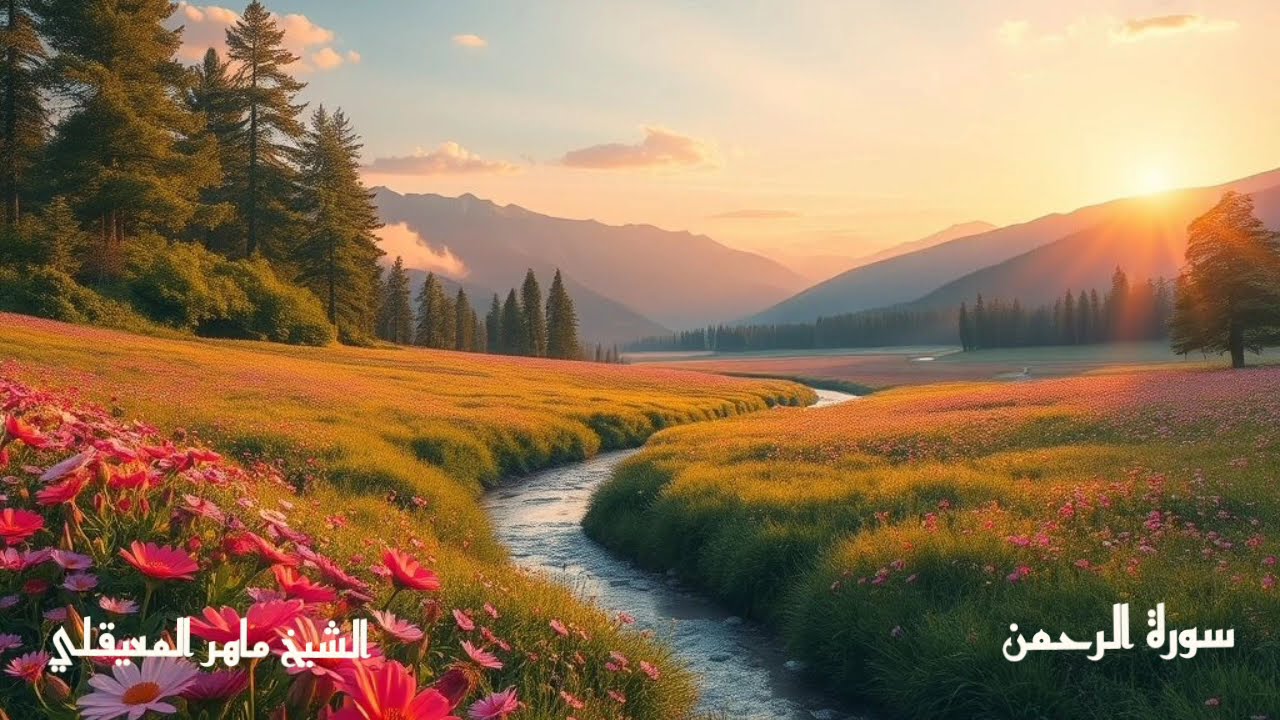 سورة الرحمن القارئ الشيخ ماهر المعيقلي 