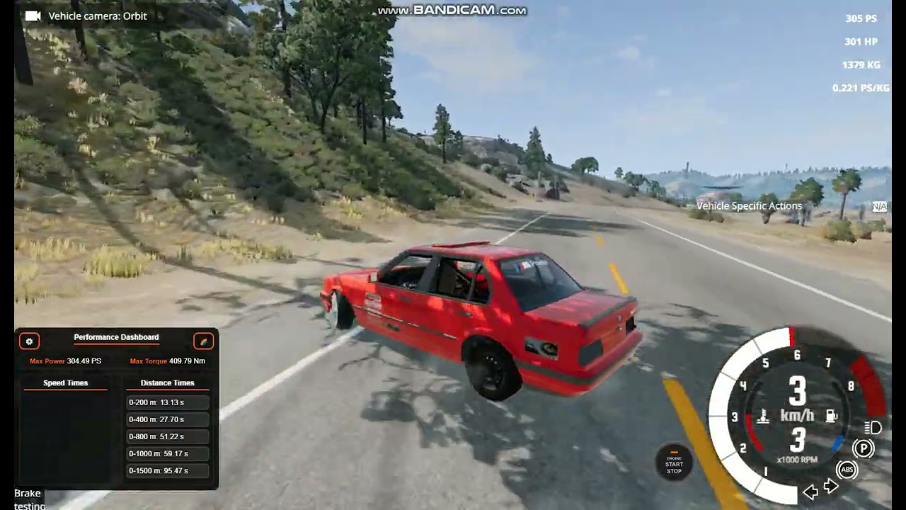 Panjaro 2jz E30 Spinning In Beamng Drive