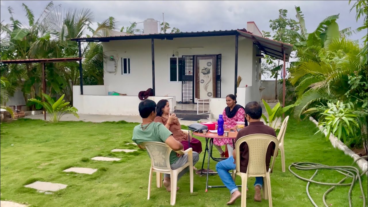 A day at Farmhouse | వర్షాలు మొదలైనాయి , మొక్కలు పెడదాం | Life at Farmhouse |