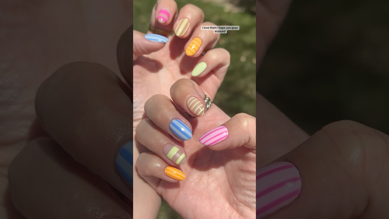 Spring Nails ✨🌸💅🏼 #nails #nailart #diynails #nailinspo #cutenails #springnails