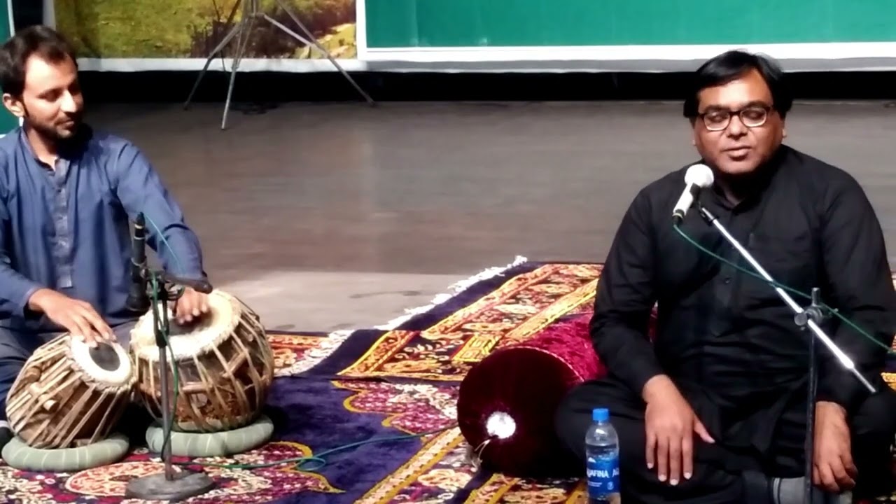 Raag Bheemplasi || Part -2 || Ghulam Abbas Farasat (Dir Arts Council Grw) || Classical singing