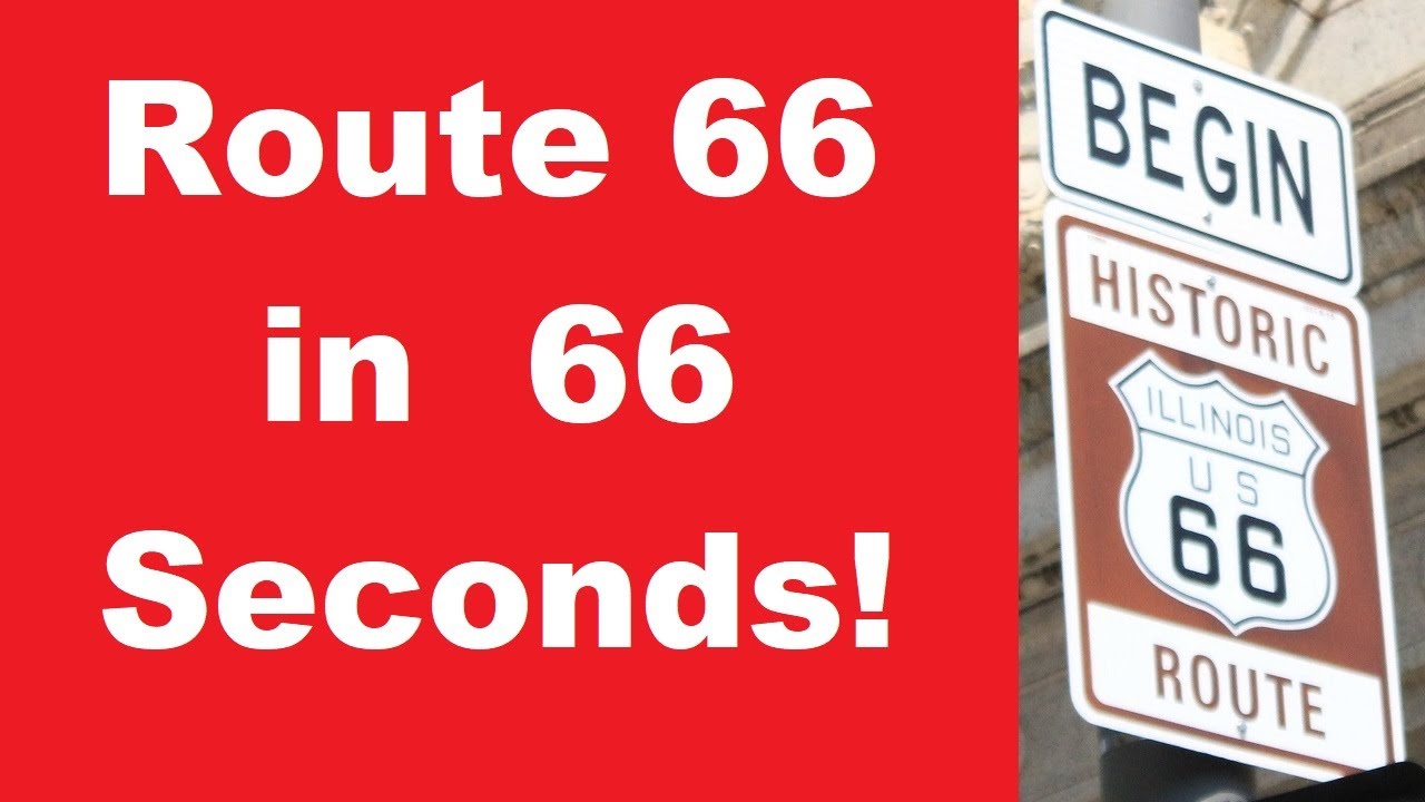 Route 66 In 66 Seconds