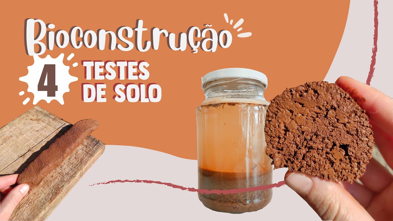 BIOCONSTRUÇÃO: testes com a terra