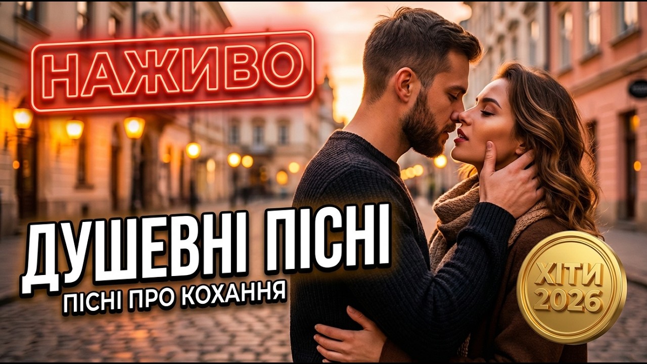 💔 Українські пісні про любов — Пісні про кохання — LIVE